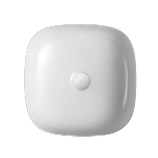 Раковина накладная ABBER Rechteck AC2217 белая схема 3