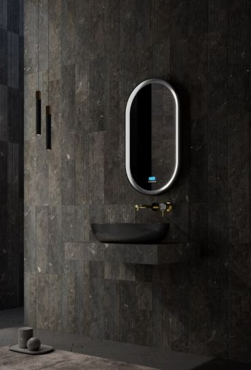 Овальная накладная карбоновая раковина ABBER Karbon AK2041 схема 4