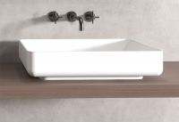 Раковина накладная ABBER Stein AS2629 белая матовая схема 3