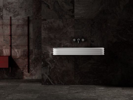 Раковина подвесная ABBER Stein AS2651-1.0 белая матовая схема 4 Раковина подвесная ABBER Stein AS2651-1.0 белая матовая схема 4