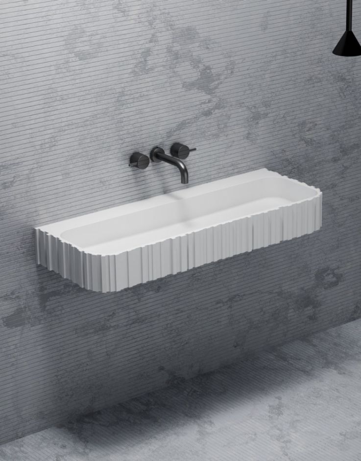 Раковина подвесная ABBER Stein AS2652-0.8 белая матовая ФОТО