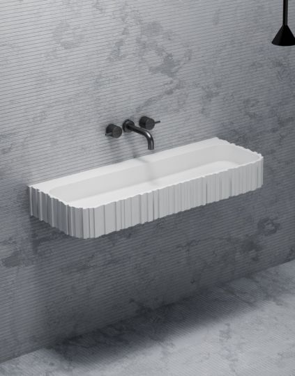 Раковина подвесная ABBER Stein AS2652-0.8 белая матовая схема 3