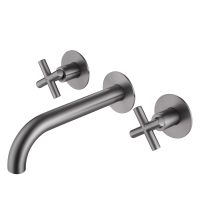 Смеситель ABBER Wasser Kreis AF81121NG для раковины скрытого монтажа, никель схема 1