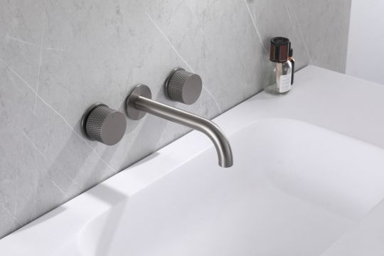 Смеситель ABBER Wasser Kreis AF81122NG для раковины скрытого монтажа, никель схема 3