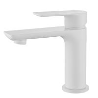 Смеситель ABBER Weiss Insel AF8010FW для раковины, белый матовый схема 1 Смеситель ABBER Weiss Insel AF8010FW для раковины, белый матовый схема 1