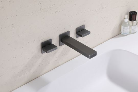 Смеситель ABBER Daheim AF82122NG для раковины скрытого монтажа, никель схема 3 Смеситель ABBER Daheim AF82122NG для раковины скрытого монтажа, никель схема 3