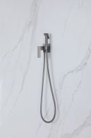 Смеситель ABBER Daheim AF8226NG с гигиеническим душем, никель схема 4