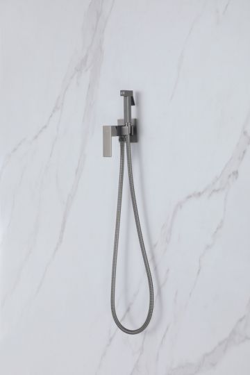 Смеситель ABBER Daheim AF8226NG с гигиеническим душем, никель схема 4