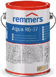 Состав Грунтовочный Специальный Remmers Aqua RG-27 Renoviergrund 2.5л для Осветления Посеревшей и Выветренной Древесины.