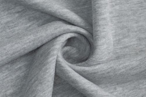 ФУТЕР 3-х НИТКА ДИАГОНАЛЬ 100% ХЛОПОК Серый меланж
