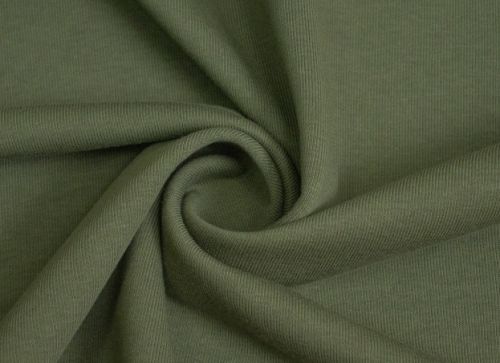 ФУТЕР 3-х НИТКА ДИАГОНАЛЬ 100% ХЛОПОК Темный хаки 2088
