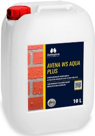 Гидрофобизатор Avenarius Avena WS Aqua PLUS 10л Усиленная Формула на Основе Силана/Силоксана для Защиты Минеральных Фасадов