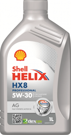 Shell Helix HX8 Professional AG 5W-30, 1л