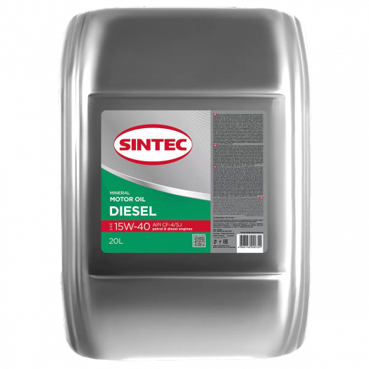 Sintec Diesel 15W-40 CF-4/SJ, 20л