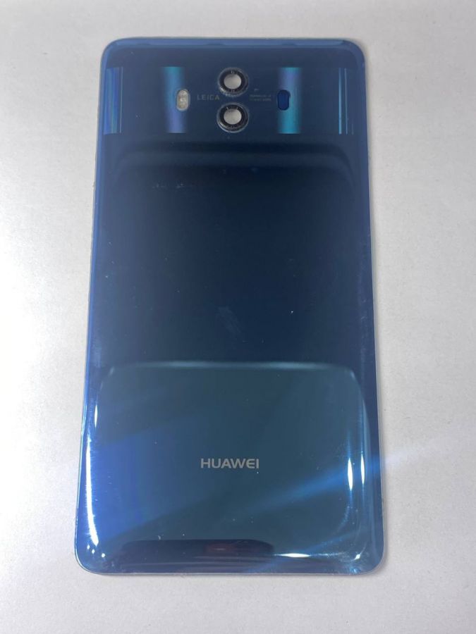 HUAWEI MATE 10  задняя крышка оригинал с разбора синяя (царапины)