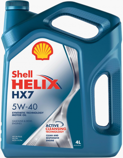 Shell Helix HX7 5W-40, 4л
