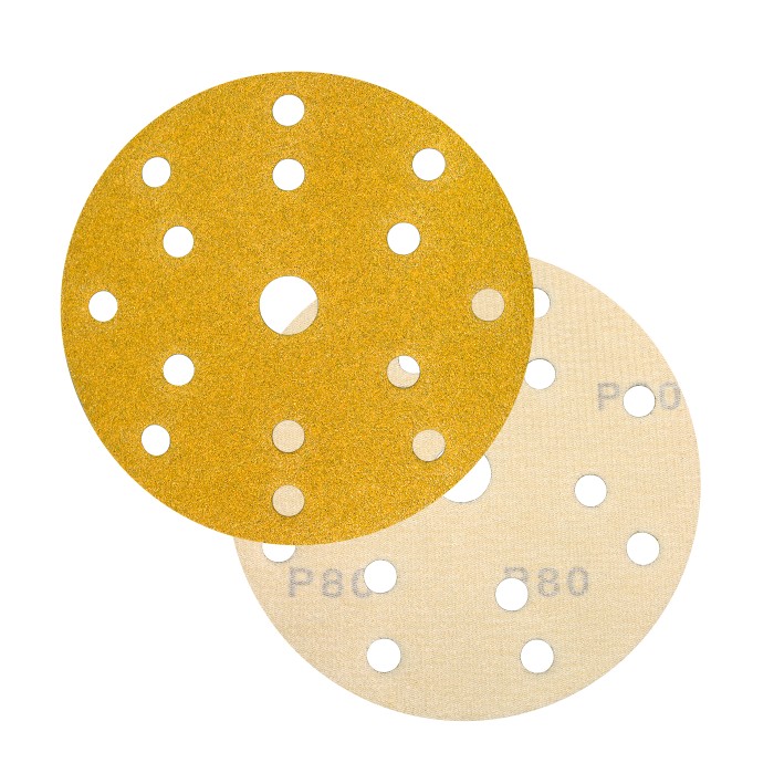 Betacord Yellow Diamond P80 Круг шлифовальный на бумаге 15 отв. D150мм., в упаковке 50шт.