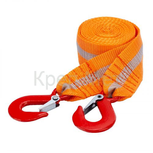 Трос буксировочный 3.5 т, 5 м, 2 крюка, пакет Stels