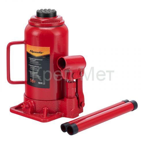 Домкрат гидравлический бутылочный, 16 т, h подъема 220-420 мм Sparta