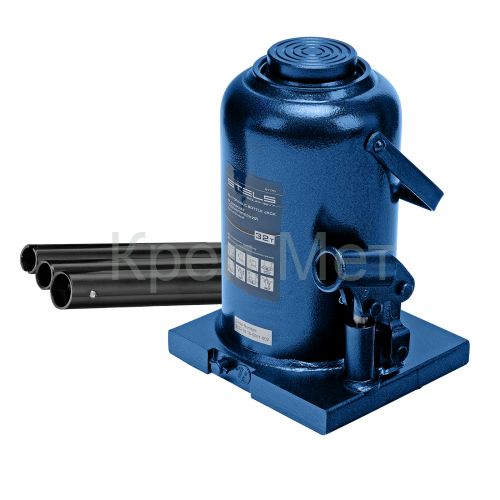 Домкрат гидравлический бутылочный, 32 т, h подъема 260-420 мм Stels