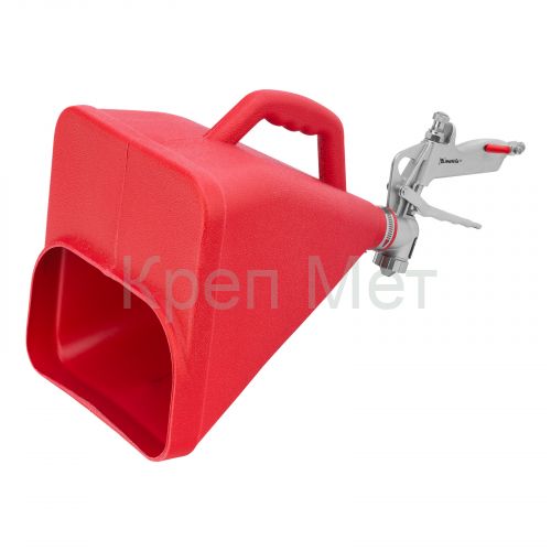 Картушный пистолет для штукатурки, V= 9,5 л, сопла 4, 6 и 8 мм Matrix