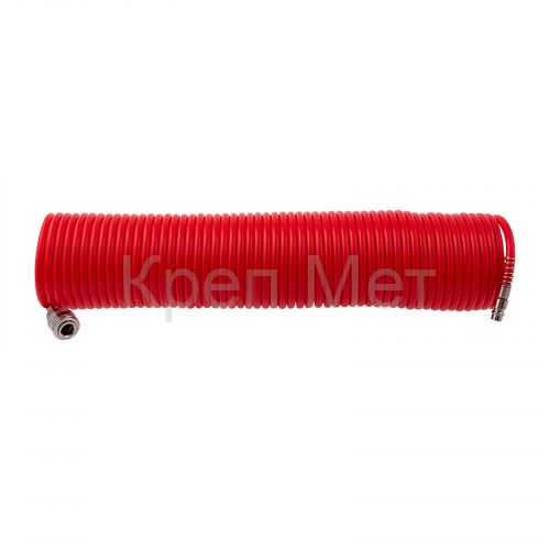 Шланг спиральный воздушный, 15 м, с быстросъемными соединениями Matrix