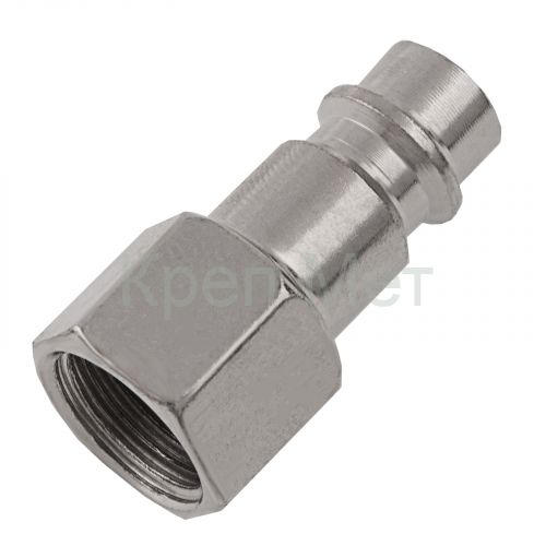 Ниппель универсальный быстросъемный ("папа") 1/4, внутренняя резьба, 2 шт, Stels