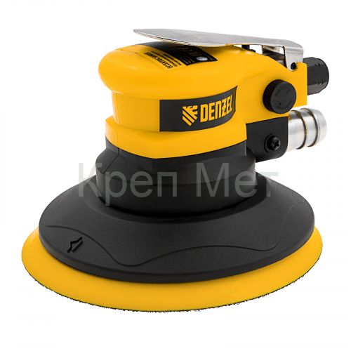 Эксцентриковая шлифовальная машина EPG150, 150 мм, 10000 об/мин, 5 мм, 160 л/мин Denzel