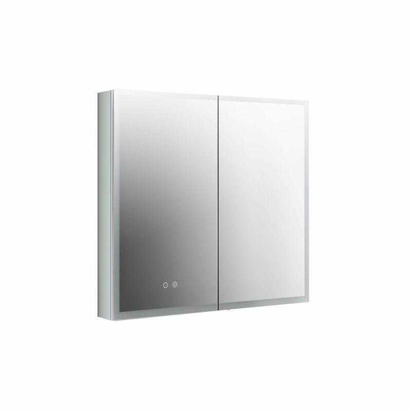 Шкаф-зеркало для ванной с подсветкой Aquatek AQ7803B-MLC, сенсорное управление