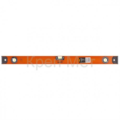 Уровень алюминиевый "Рельс", 800 мм, 3 глазка (1 поворотный) Sparta