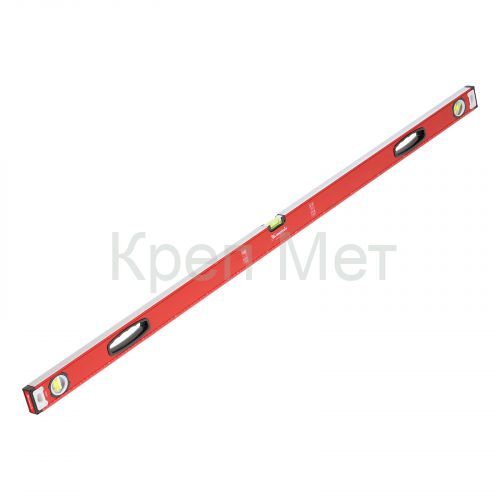 Уровень алюминиевый, фрезерованный, 3 глазка, рукоятки, 1500 мм Matrix