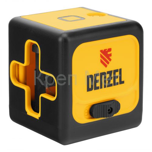 Лазерный уровень DQB, 30 м, зеленый луч, батарейки, сумка Denzel