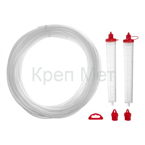 Гидроуровень,удлиненная колба, рельефная градуировка, 20м Matrix