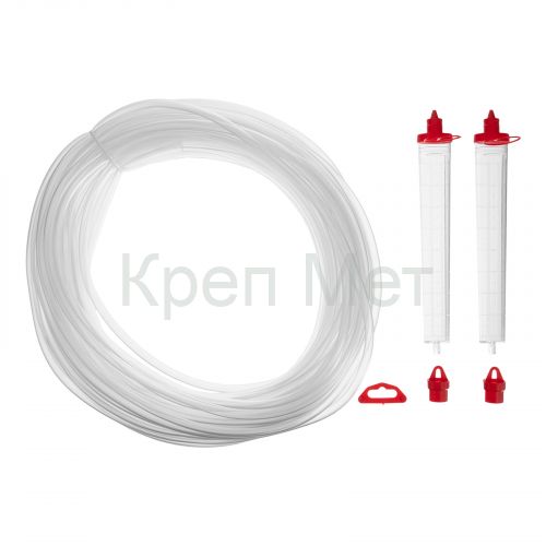 Гидроуровень,удлиненная колба, рельефная градуировка, 25м Matrix