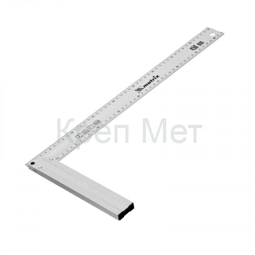 Угольник, 450 мм, алюминиевый, литой Matrix