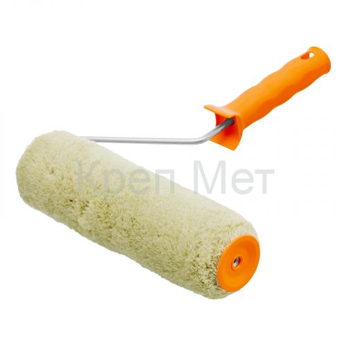 Валик "Фасадные работы", 250 мм,ворс 18 мм, D 48 мм, D ручки - 6 мм, полиакрил,полиэстер Сибртех