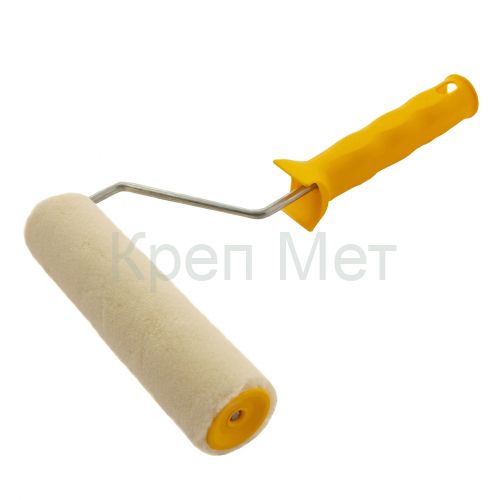 Валик "Лаки", 180 мм, ворс 5 мм, D - 36 мм, D ручки - 6 мм, велюр Сибртех