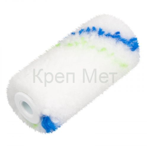 Мини-валик сменный "Водные краски", 60 мм, ворс 12 мм, D 16 мм, D ручки 6 мм, полиэстер Сибртех