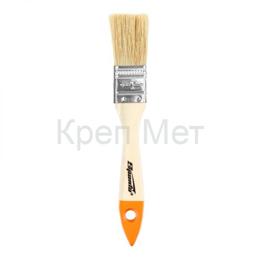 Кисть плоская Slimline 1" (25 мм) натуральная щетина, деревянная ручка Sparta