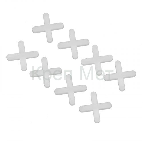 Крестики, 4 мм, для кладки плитки, 250 шт Sparta