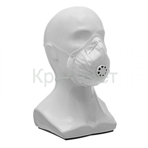 Полумаска фильтрующая формованная, модель "Исток", с клапаном выдоха, FFP1 NR, 10шт