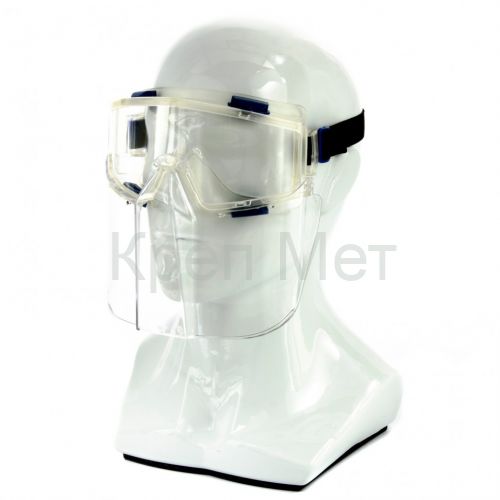 Очки защитные "Панорама" в комплекте со щитком Сибртех