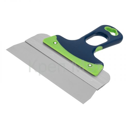 Шпатель фасадный, нержавеющая сталь, 200 мм,  двухкомпонентная ручка Сибртех