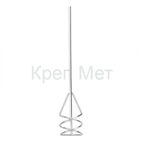 Миксер из оцинкованной стали, D 80 мм, L 450 мм, для песчано-гравийных смесей Сибртех