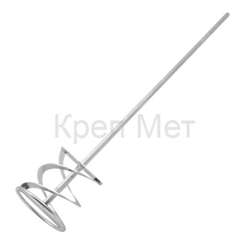 Миксер для красок и штукатурных смесей, 100 х 600 мм, оцинкованный, шестигранный хвостовик 10мм Denzel