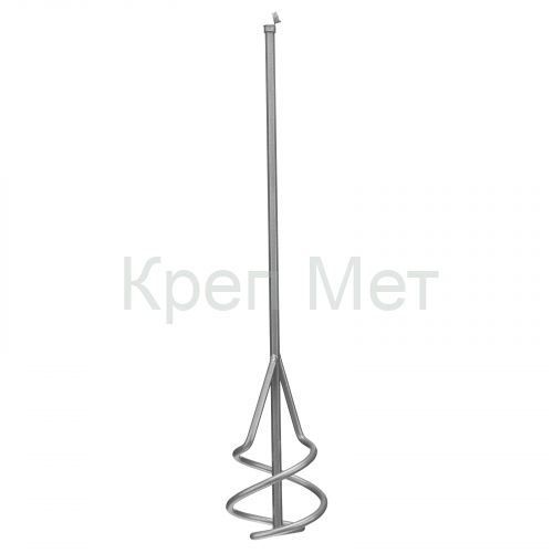 Миксер для строительных смесей, 60х8х400мм, шестигранный хвостовик Сибртех