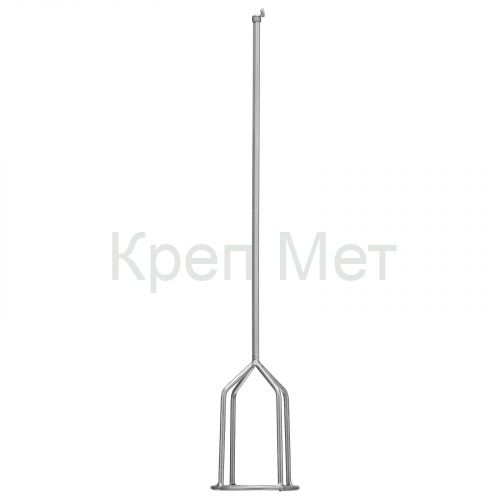 Миксер для гипс смесей и наливных полов, 80х8х530мм, шестигранный хвостовик Сибртех