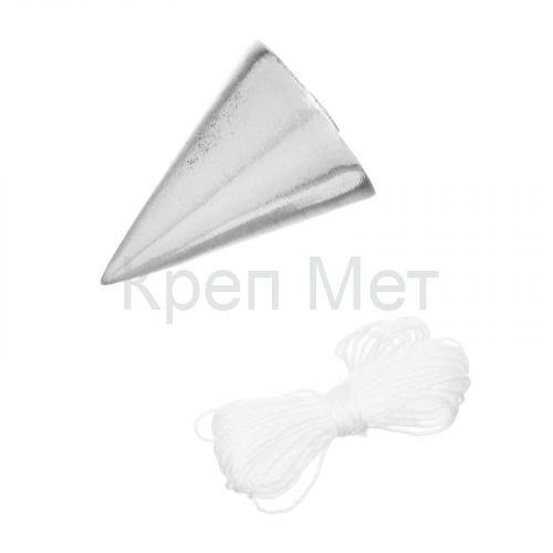 Отвес конусный, 200 г, шнур 5 м Matrix