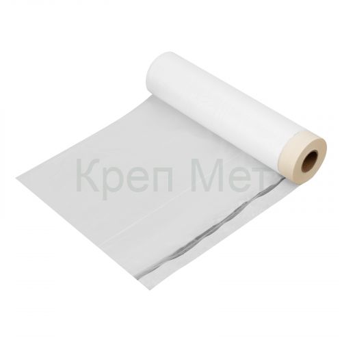 Пленка защитная с клеящей лентой, 1400 мм х 15 м Matrix