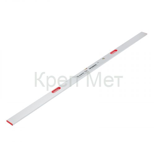 Правило алюминиевое с уровнем, L-2.5 м, 2 ручки Matrix